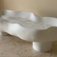 Scalloped Candle Tray-Refillable Sand Wax Candle Vessel