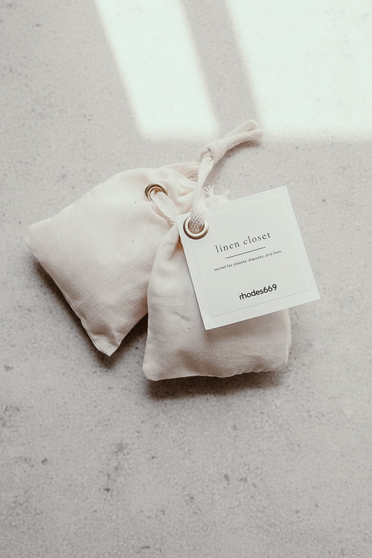 Linen Closet Sachets | Set of 2