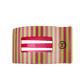 Summer Crush Large Flat Rectangle Hair Clip